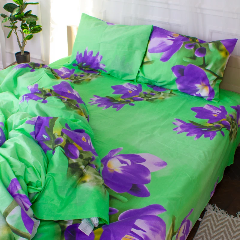 Комплект постельного белья Микрофибра принт 15-0322 Letitia - 6