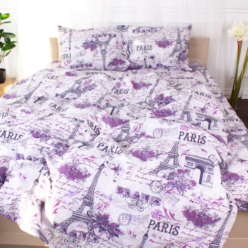 Комплект постельного белья Микрофибра принт 15-0316 Phillip