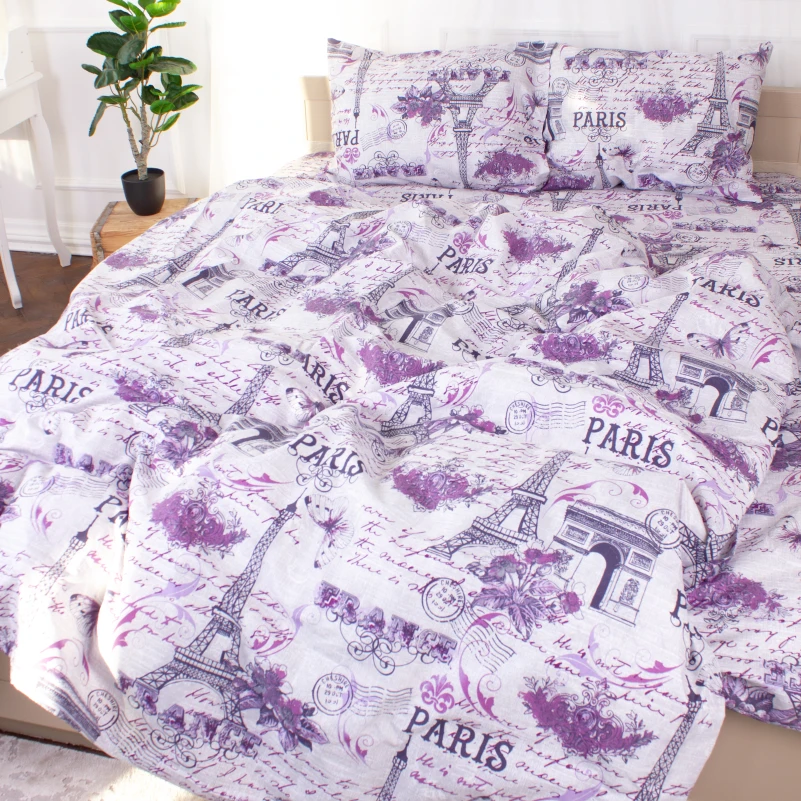 Комплект постельного белья Микрофибра принт 15-0316 Phillip - 1