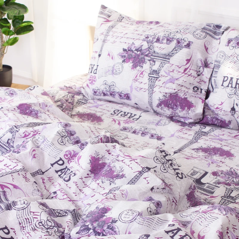 Комплект постельного белья Микрофибра принт 15-0316 Phillip - 5