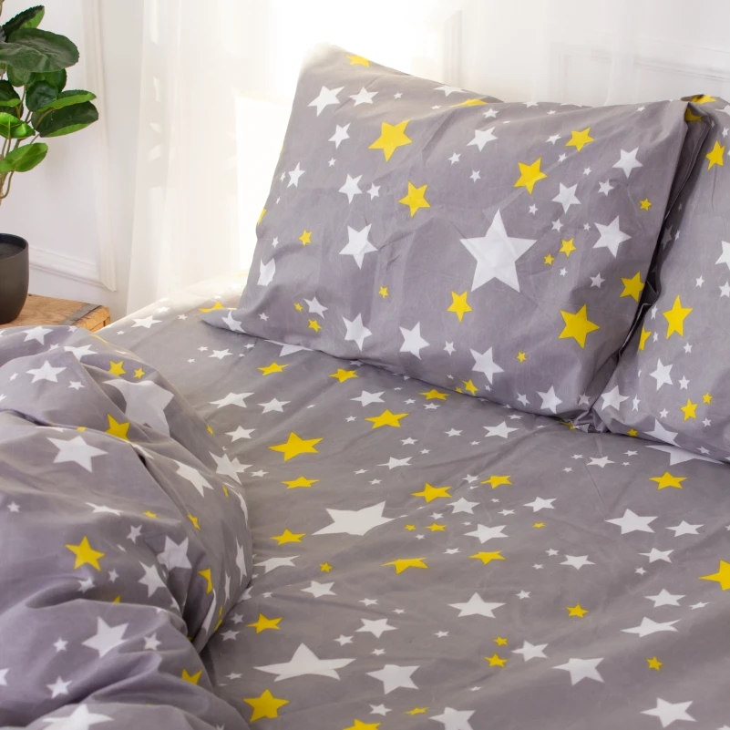 Комплект постельного белья Микрофибра принт 15-0319 Merlyn - 7