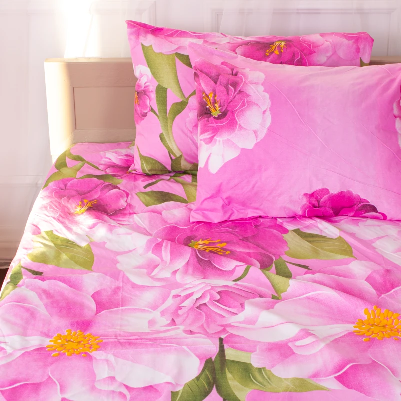 Комплект постельного белья Микрофибра принт 15-0075 Leeds<br /> - 2