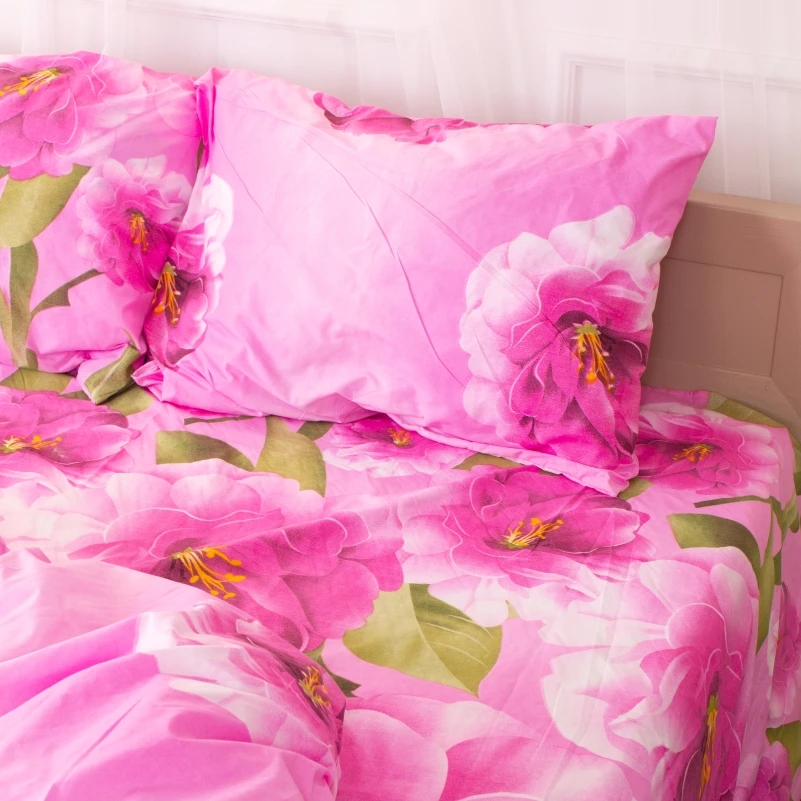 Комплект постельного белья Микрофибра принт 15-0075 Leeds<br /> - 5