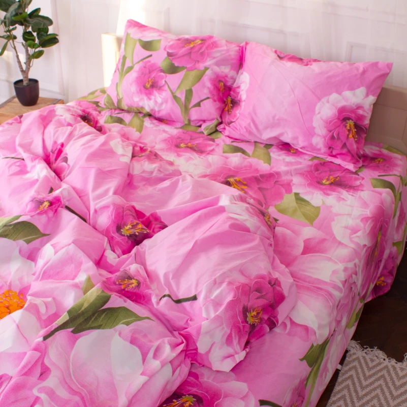 Комплект постельного белья Микрофибра принт 15-0075 Leeds<br /> - 6