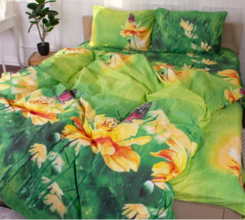 Комплект постельного белья Микрофибра принт 15-0173 Valletta - 2