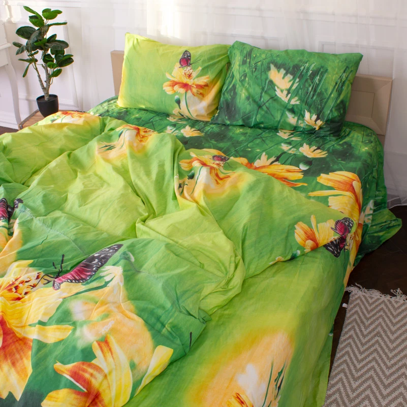 Комплект постельного белья Микрофибра принт 15-0173 Valletta - 4