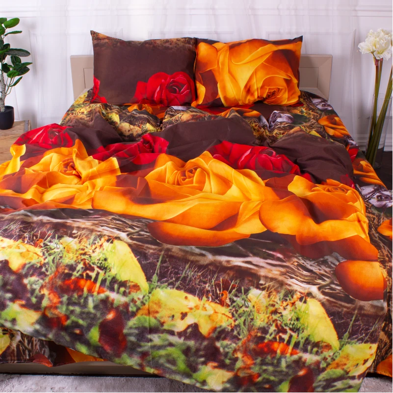 Комплект постельного белья Микрофибра принт 15-0071 Cardiff