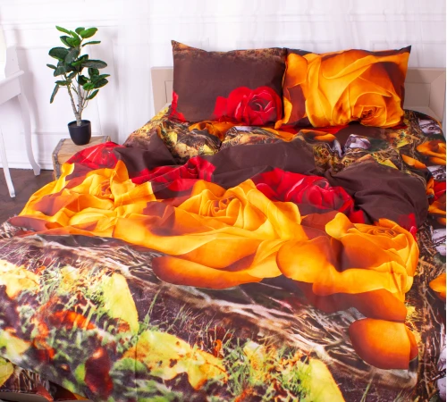 Комплект постельного белья Микрофибра принт 15-0071 Cardiff - 2