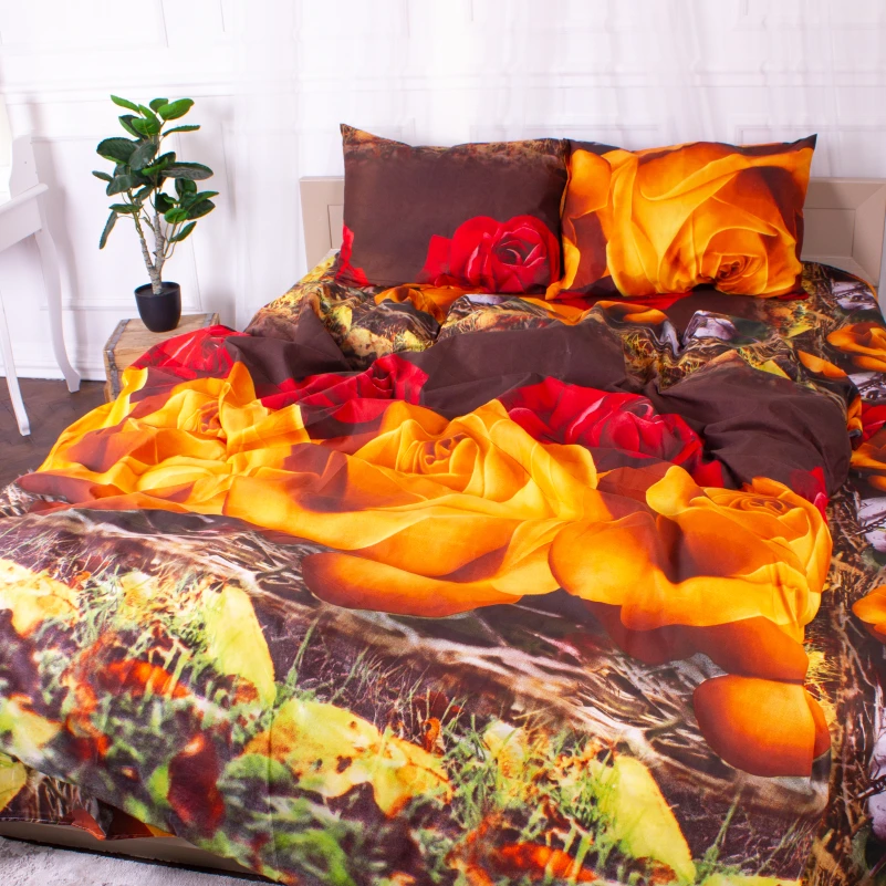 Комплект постельного белья Микрофибра принт 15-0071 Cardiff - 1