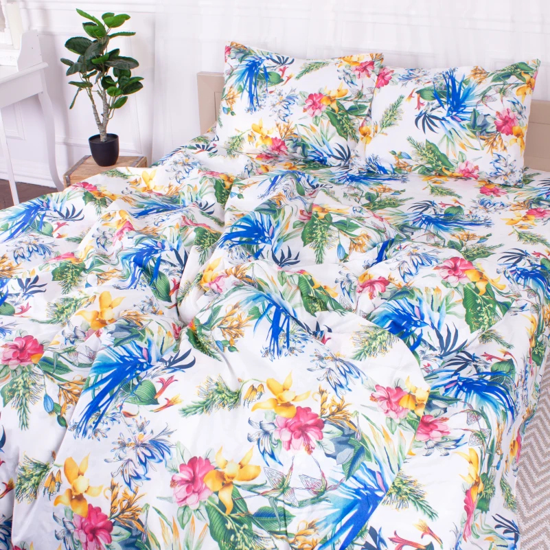 Комплект постельного белья Микрофибра принт 15-0318 Octavia - 1