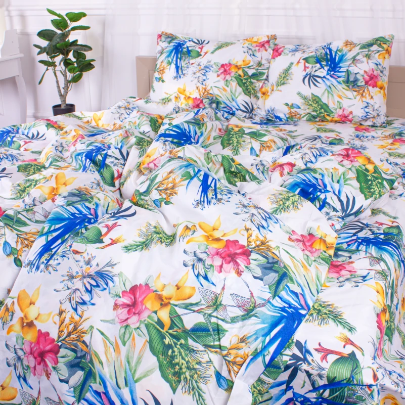 Комплект постельного белья Микрофибра принт 15-0318 Octavia - 4