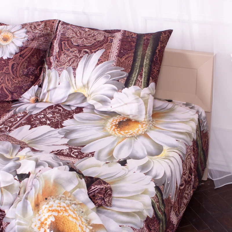 Комплект постельного белья Микрофибра принт 15-0195 Foggia - 3