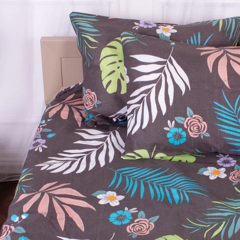 Комплект постельного белья Микрофибра принт 15-0327 Karissa - 2