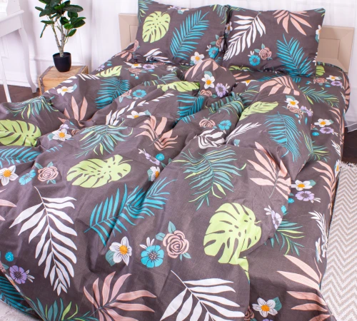 Комплект постельного белья Микрофибра принт 15-0327 Karissa - 2