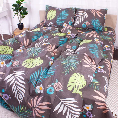 Комплект постільної білизни Мікрофібра принт 15-0327 Karissa - 2