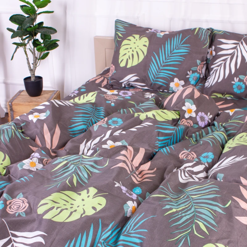 Комплект постельного белья Микрофибра принт 15-0327 Karissa - 4