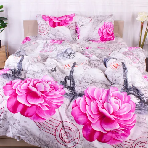 Комплект постельного белья Микрофибра принт 15-0317 Oswin