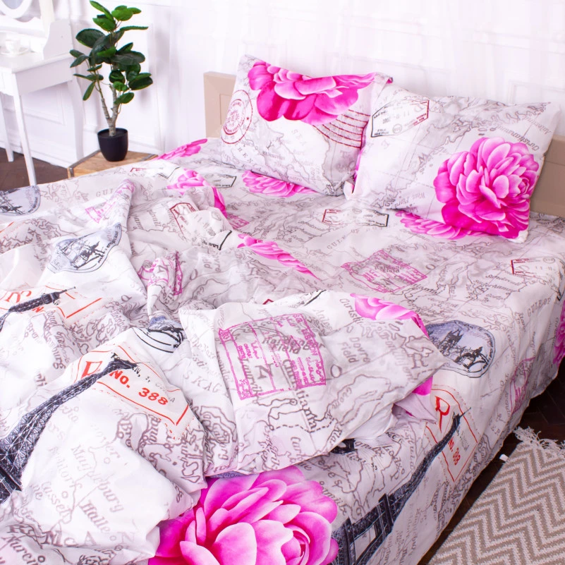 Комплект постельного белья Микрофибра принт 15-0317 Oswin - 5