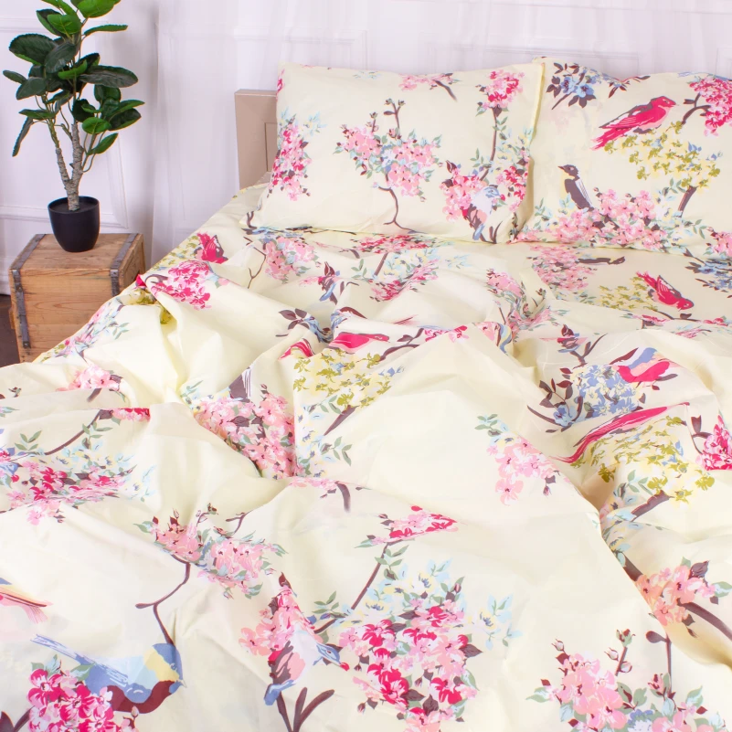 Комплект постільної білизни Мікрофібра принт 15-0314 Rosalinda - 4