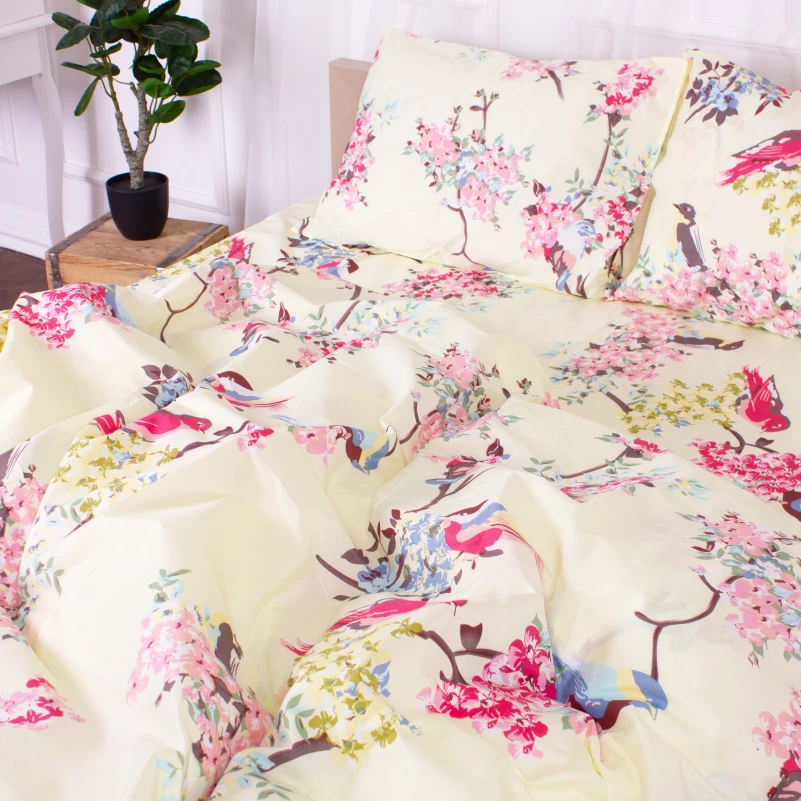 Комплект постільної білизни Мікрофібра принт 15-0314 Rosalinda - 5