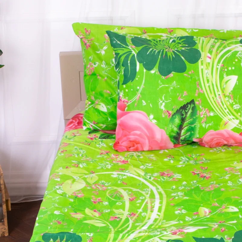 Комплект постельного белья Микрофибра принт 15-0323 Louisa - 2