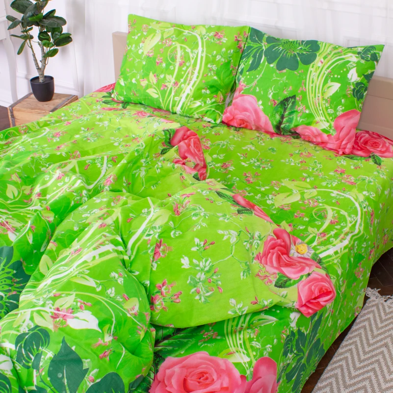 Комплект постельного белья Микрофибра принт 15-0323 Louisa - 5