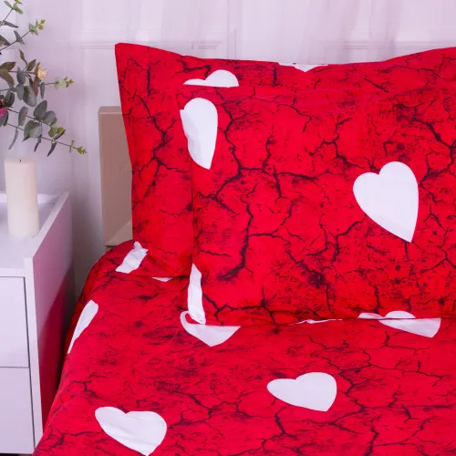 Наволочка Сатин 22-1275 Marble heart