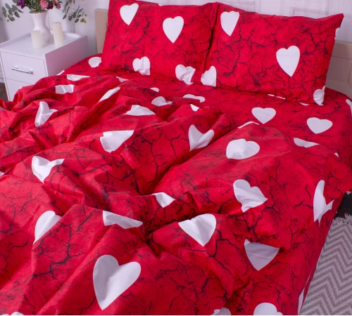 Підковдра Сатин 22-1275 Marble heart - 2