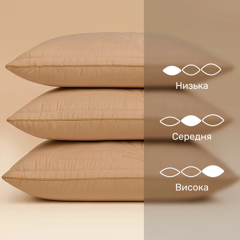 Подушка антиаллергенная №502 "Marzello Collection" Ecosilk (средняя) - 3