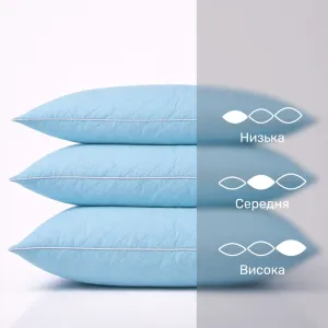 Подушка антиаллергенная "Valentino" №118 EcoSilk хлопок (мягкая)