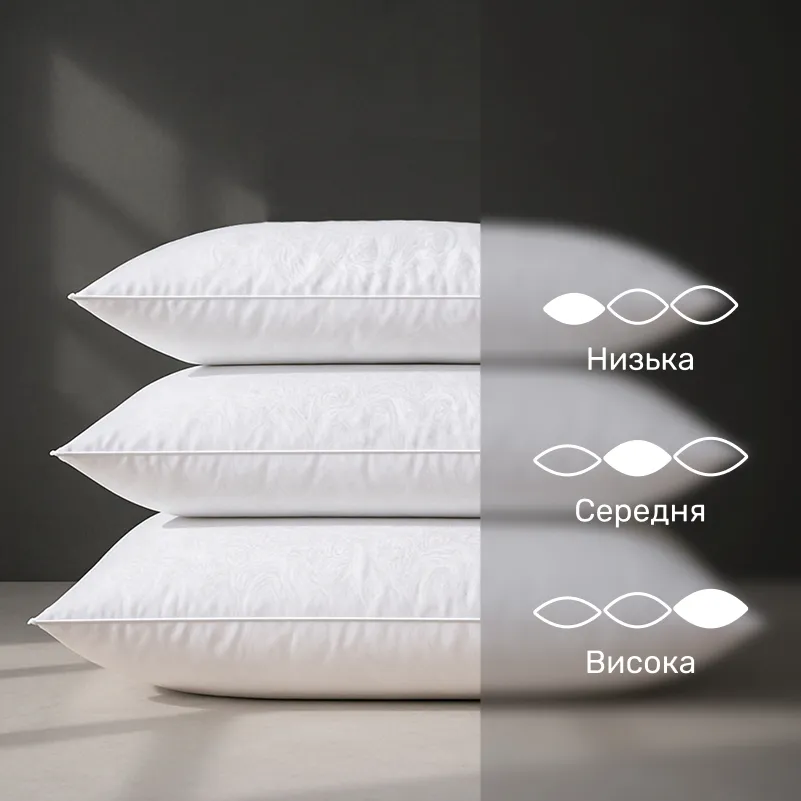 Подушка пуховая №15-03 Ferrero White (упругая) - 3