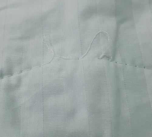 Наматрацник №302/1 Valentino Silk Kapok Waterproof (водонепроникний, з гумкою по кутам) УЦІНКА - 2