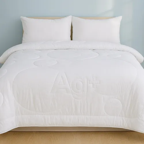 Ковдра антиалергенна літня №1300 "BIANCO" EcoSilk (100% бавовна) УЦІНКА