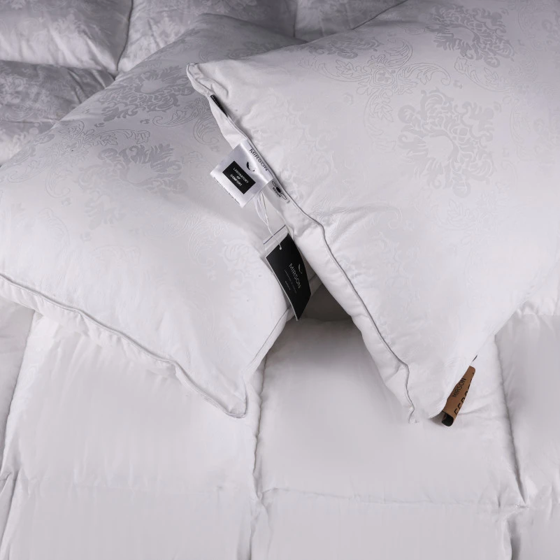 Ковдра пухова 100% пух Premium class №1502 Ferrero White - 7