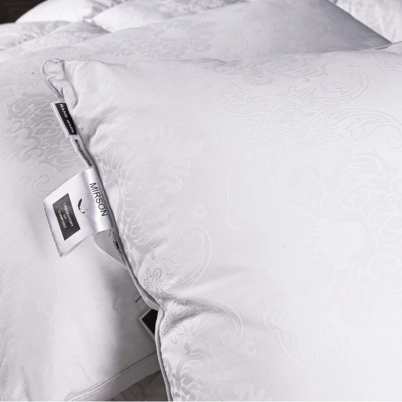 Ковдра пухова 100% пух Premium class №1502 Ferrero White - 9