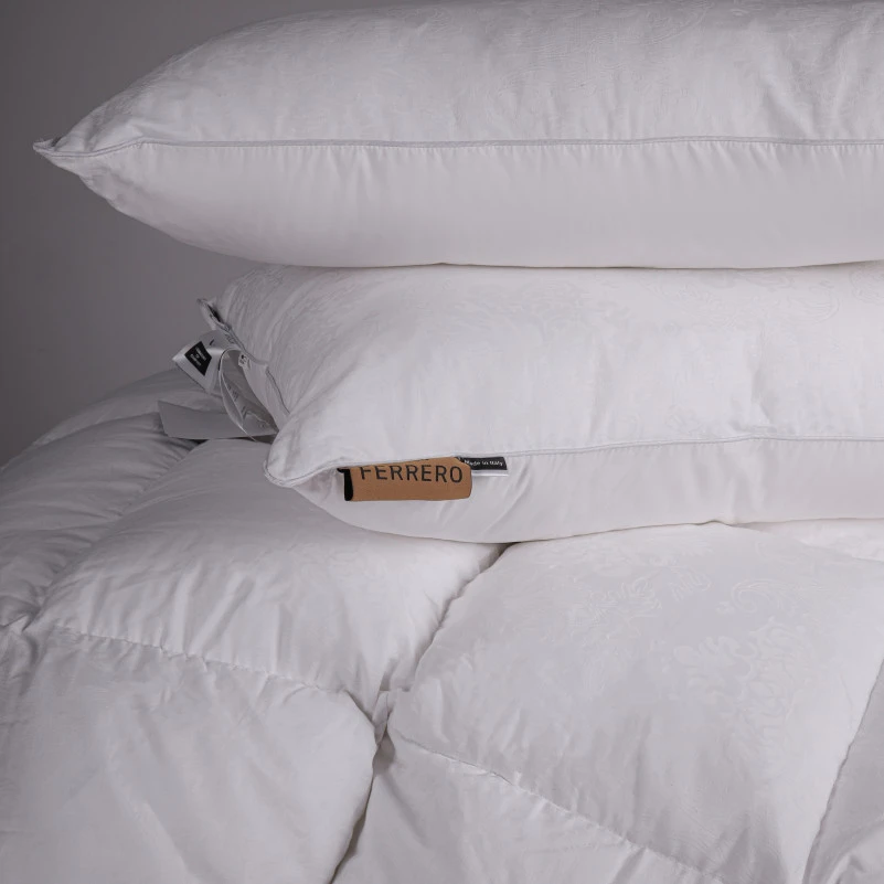 Ковдра пухова 100% пух Premium class №1502 Ferrero White - 10