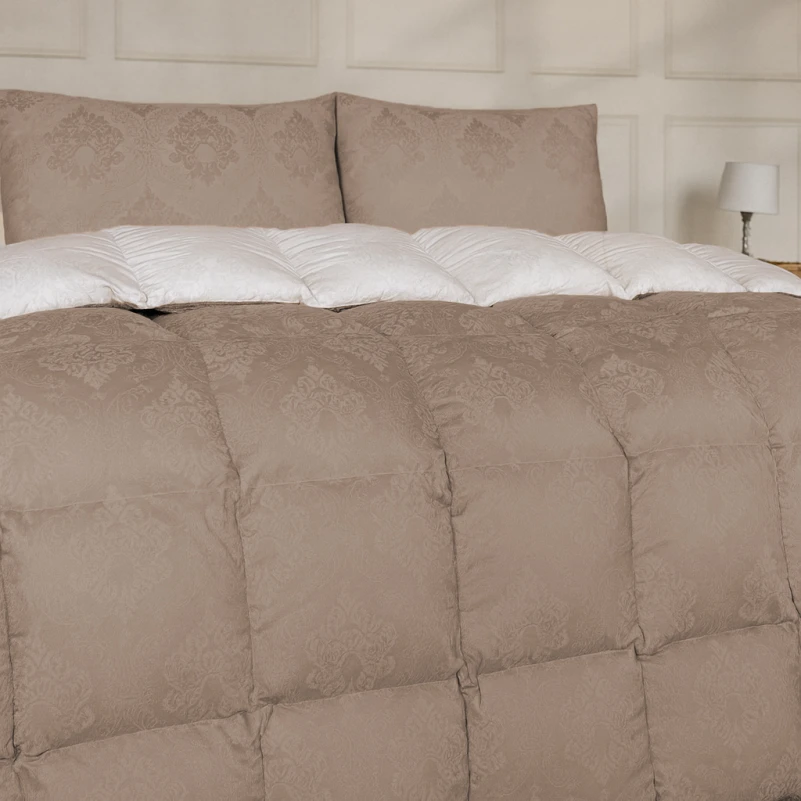 Ковдра пухова 90% сірий пух Standart / 10% перо №1508 Ferrero Gold  - 10