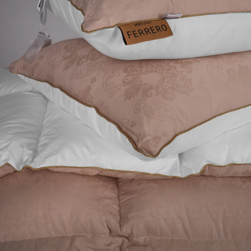 Ковдра пухова 90% сірий пух Standart / 10% перо №1508 Ferrero Gold  - 12