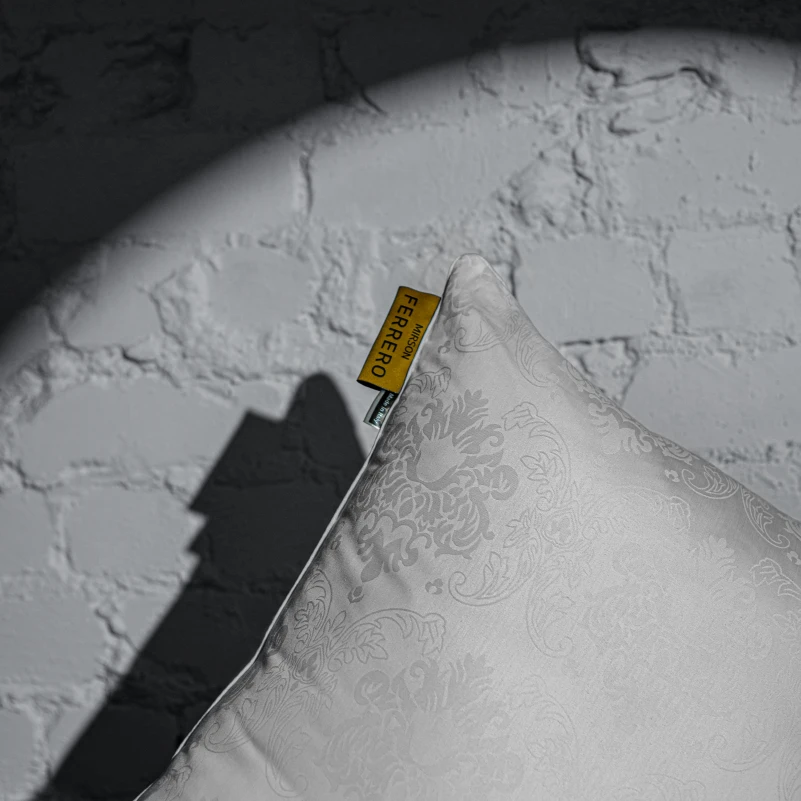 Подушка пуховая 100% пух Premium class №15-02 Ferrero White - 10