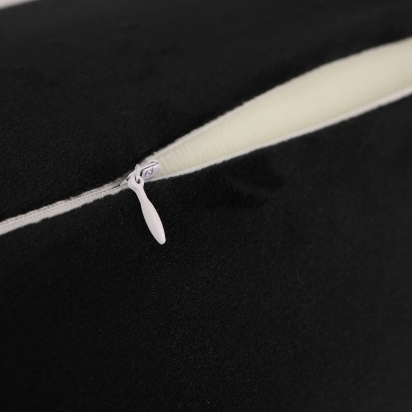 Подушка-валик №8494 Velvet Line 28-0007 Black - 2