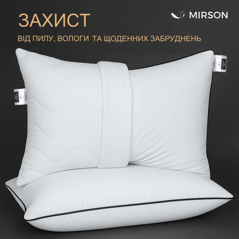 Сьемный чехол на подушку №059 "Terry" махра водонепроницаемая - 1