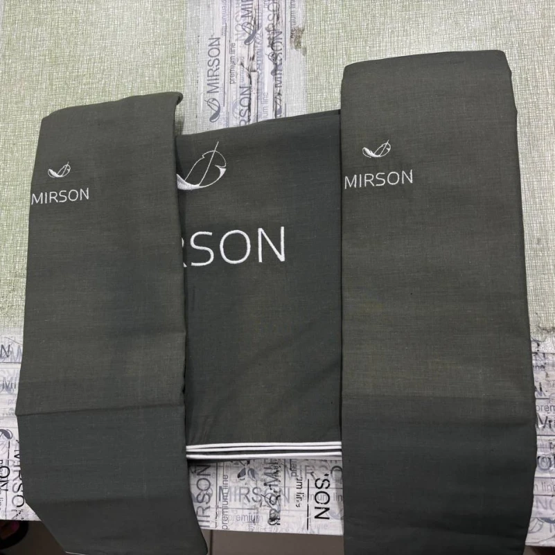 Комплект Євро Ranforce Elite Corner 16-7000 Green Grey УЦЕНКА - 1