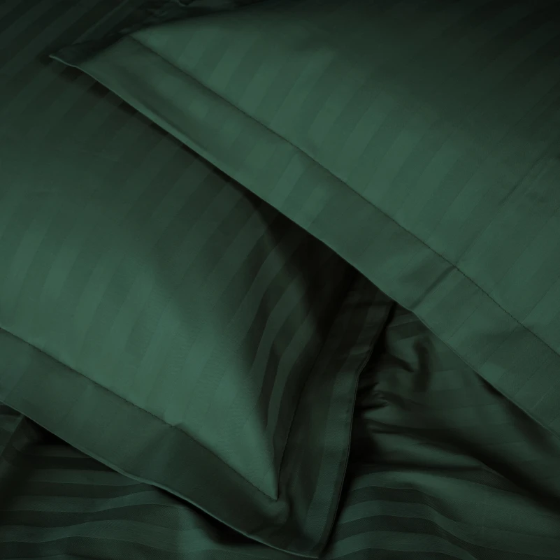 Комплект постільної білизни №16-0237 Foliage Mikrosatin Premium Однотонний - 3