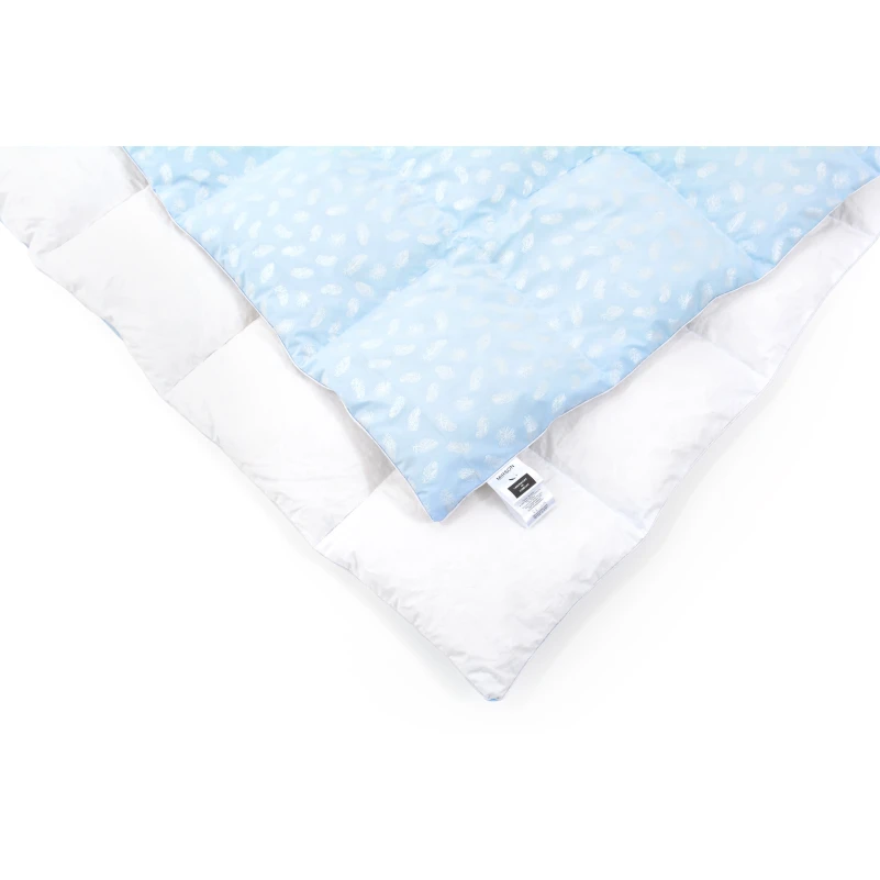 Ковдра пухова 70% ПУХПЕРО/30% BioПУХ №1858 "Bio-Blue" 70% - зима + - 1