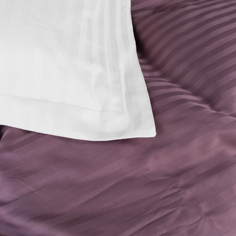 Комплект постельного белья Satin Stripe 30-0008 + 30-0001 Bethseda - 2