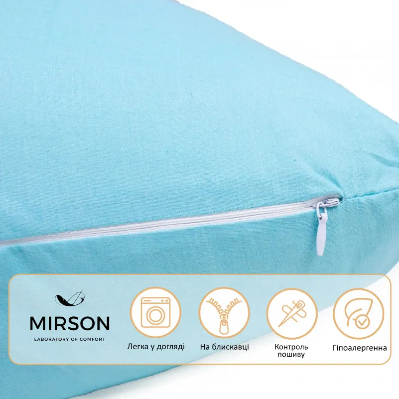 Подушка для беременных и отдыха Г-образная №8421 11-2208 Mint EcoSilk Ranforce Elite - 3