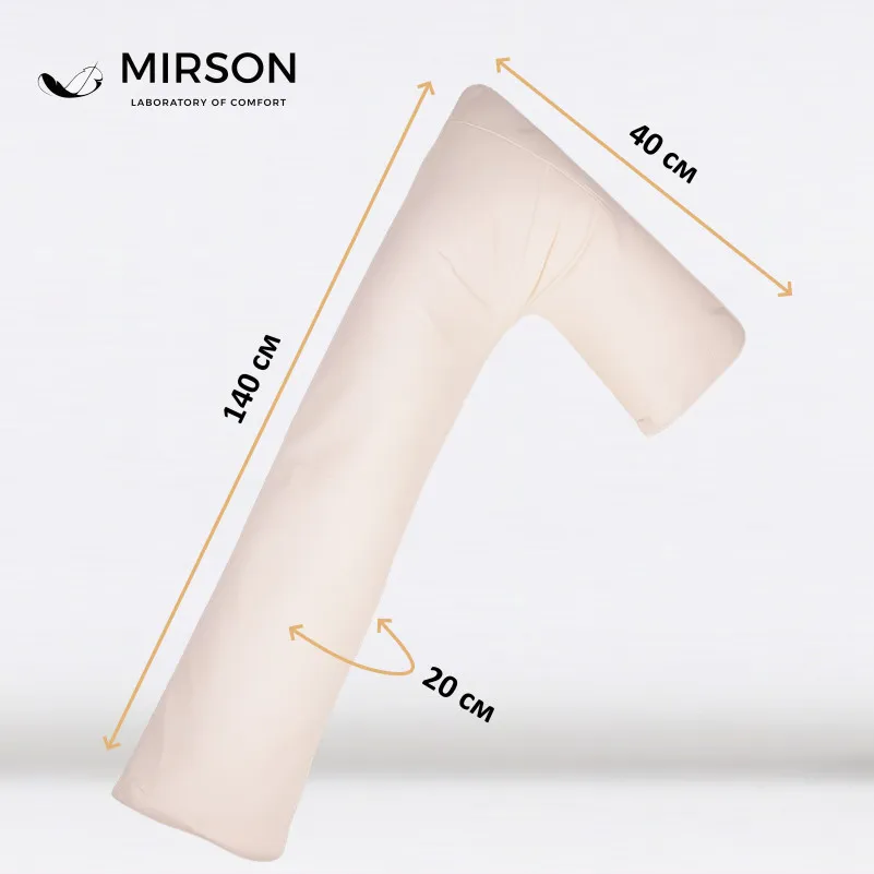 Подушка для беременных и отдыха Г-образная №8414 12-0712 Calvina EcoSilk Ranforce Elite - 2