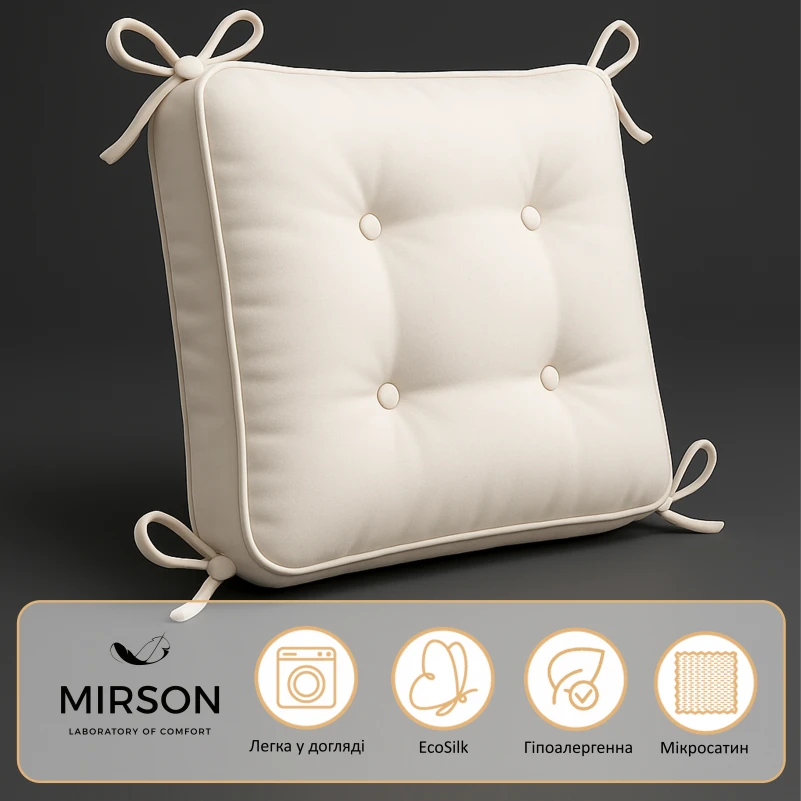 Подушка для стула Микросатин Eco Line - 1