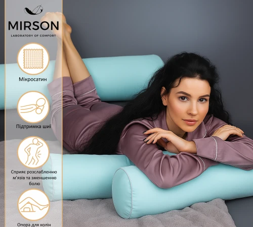 Подушка-валик №8101 Eco Line Blue EcoSilk - 2