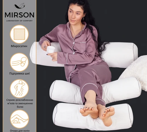 Подушка-валик №8103 Eco Line Creamy EcoSilk - 2